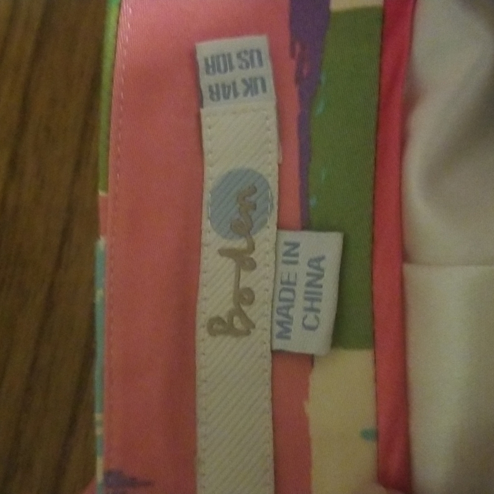 Boden multi-colored skirt - Picture 5 of 7